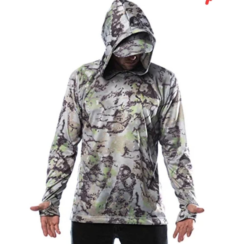 Sixsite Rana Grey Camo Smith River Hoodie - XXL